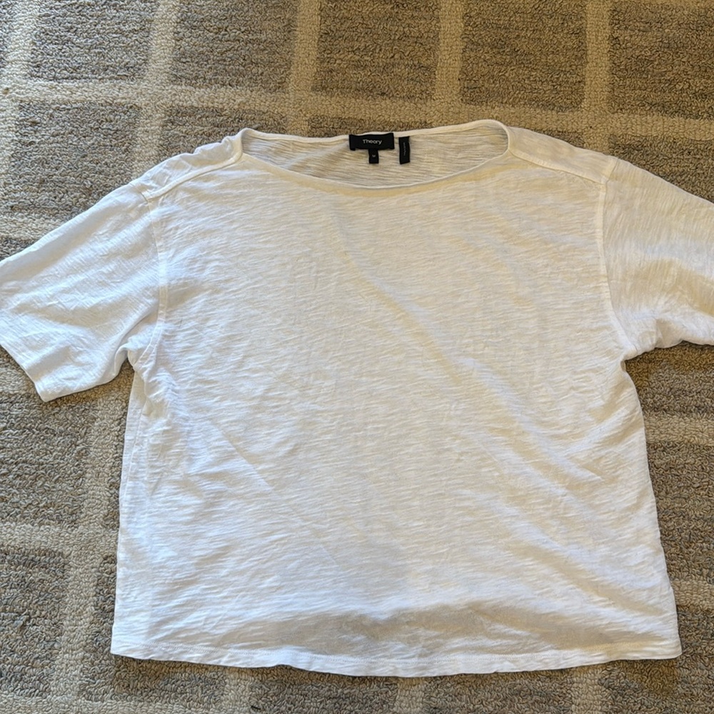 Theory White Tee
